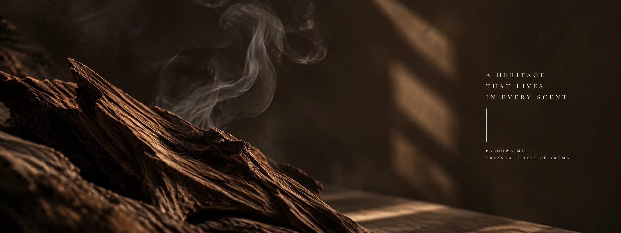 Agarwood with rising smoke - A heritage that lives in every scent